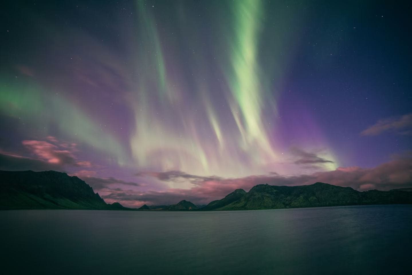 Aurora background