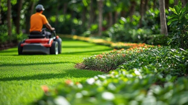 COMMERCIAL
LAWN MOWING